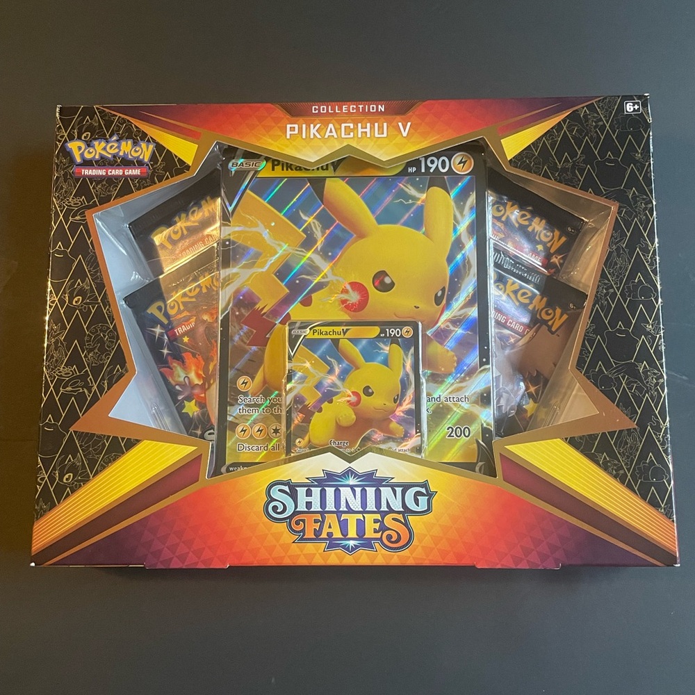 Pokémon TCG: Pikachu V Collection Shining Fates Sealed Box Set